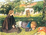 Arthur Hughes Famous Paintings - Home from Sea
